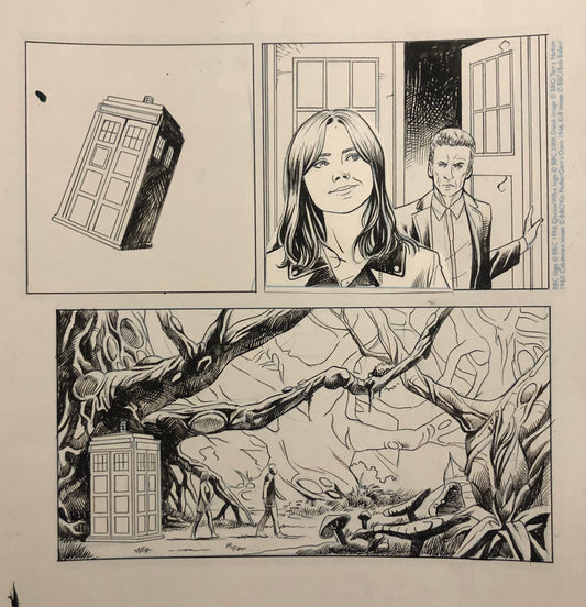 Dr. Who - The 12th Doctor - Newspaper #1 (Unpublished)